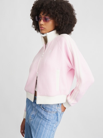 ADIDAS ORIGINALS - Cárdigan en rosa: frente