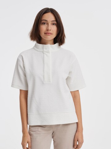 OPUS Sweatshirt 'Gernat' in Weiß: predná strana