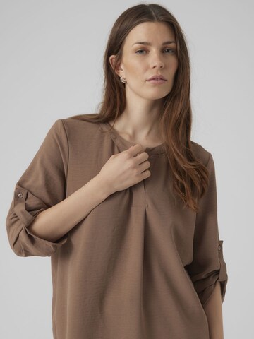 VERO MODA Blouse 'ELVA' in Bruin
