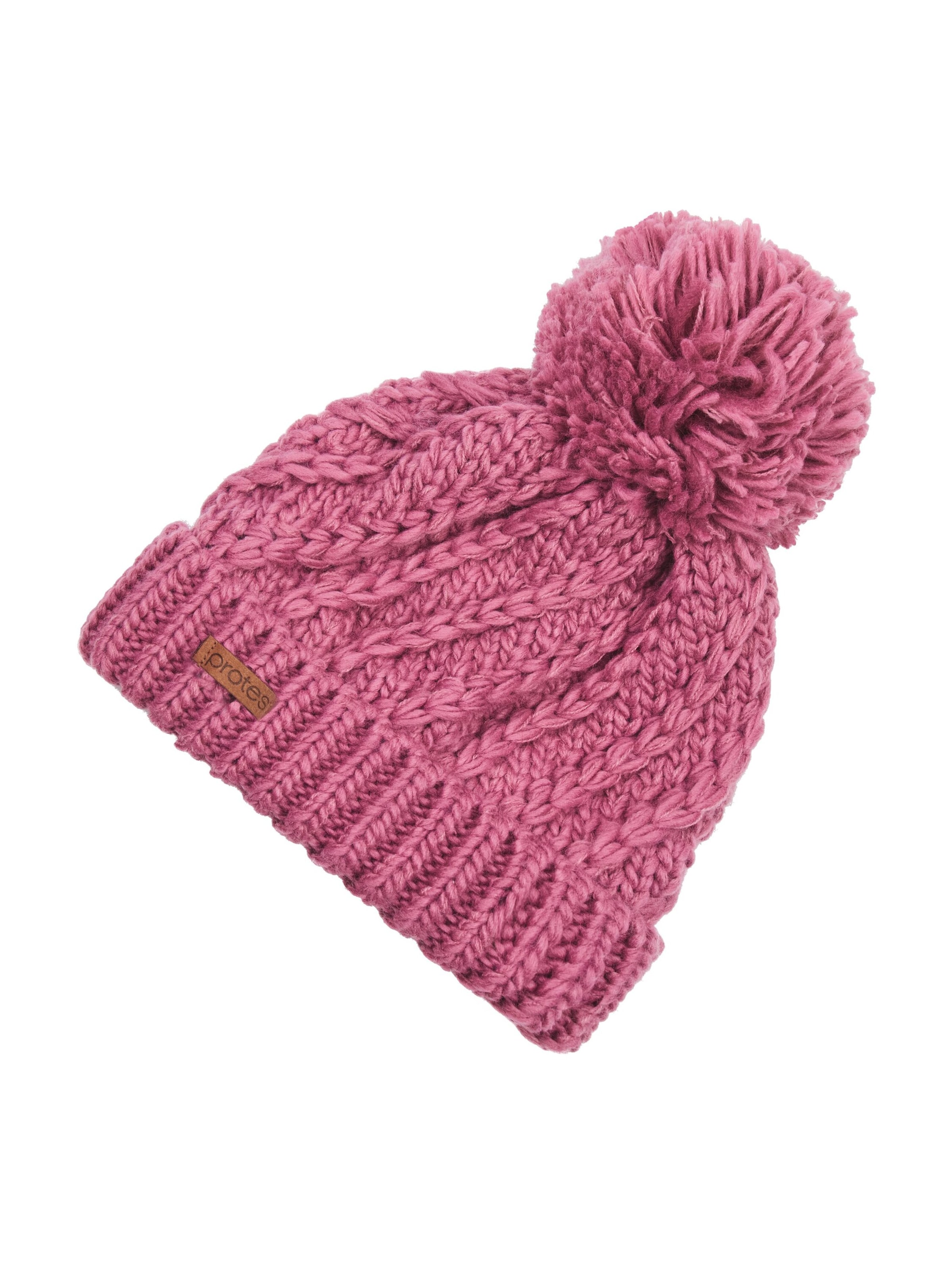 PROTEST Mütze 'PRTPAISLEY24'‌‌ in Pink: Vorderseite