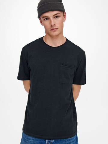 Only & Sons T-shirt 'Roy' i blå