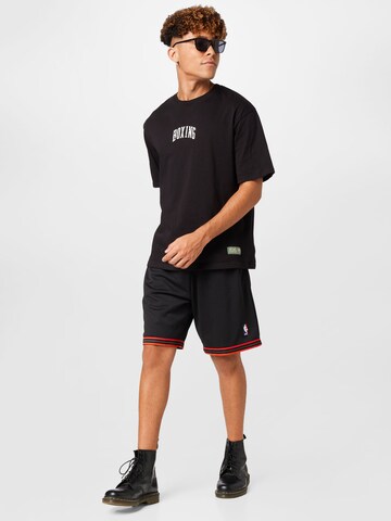 Mitchell & Ness Loosefit Functionele broek in Zwart