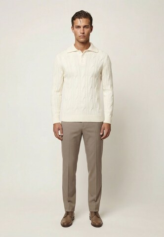 Pulover de la Felix Hardy pe alb