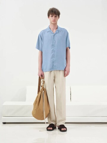 Giesto - Regular Fit Camisa em azul: frente