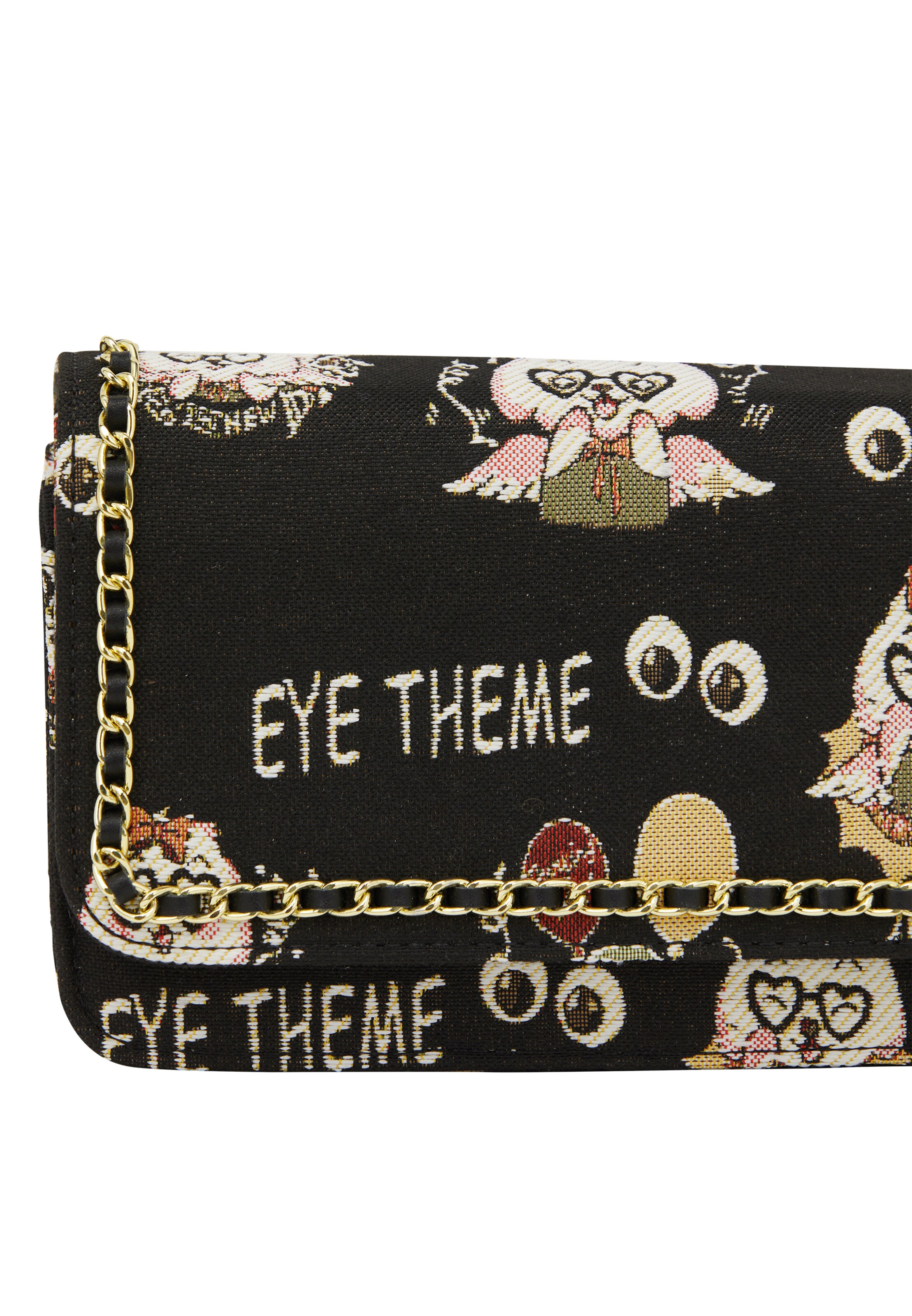 MYMO Crossbody bag 'Pop Eyetheme' in Black
