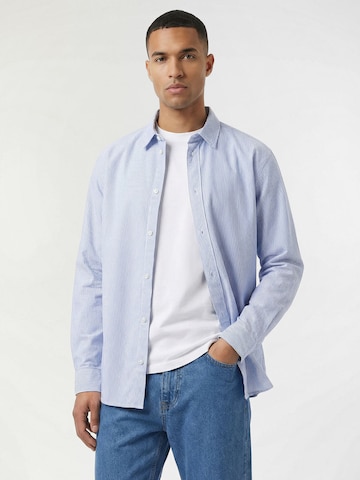 Everly Средняя посадка Рубашка в Синий: спереди