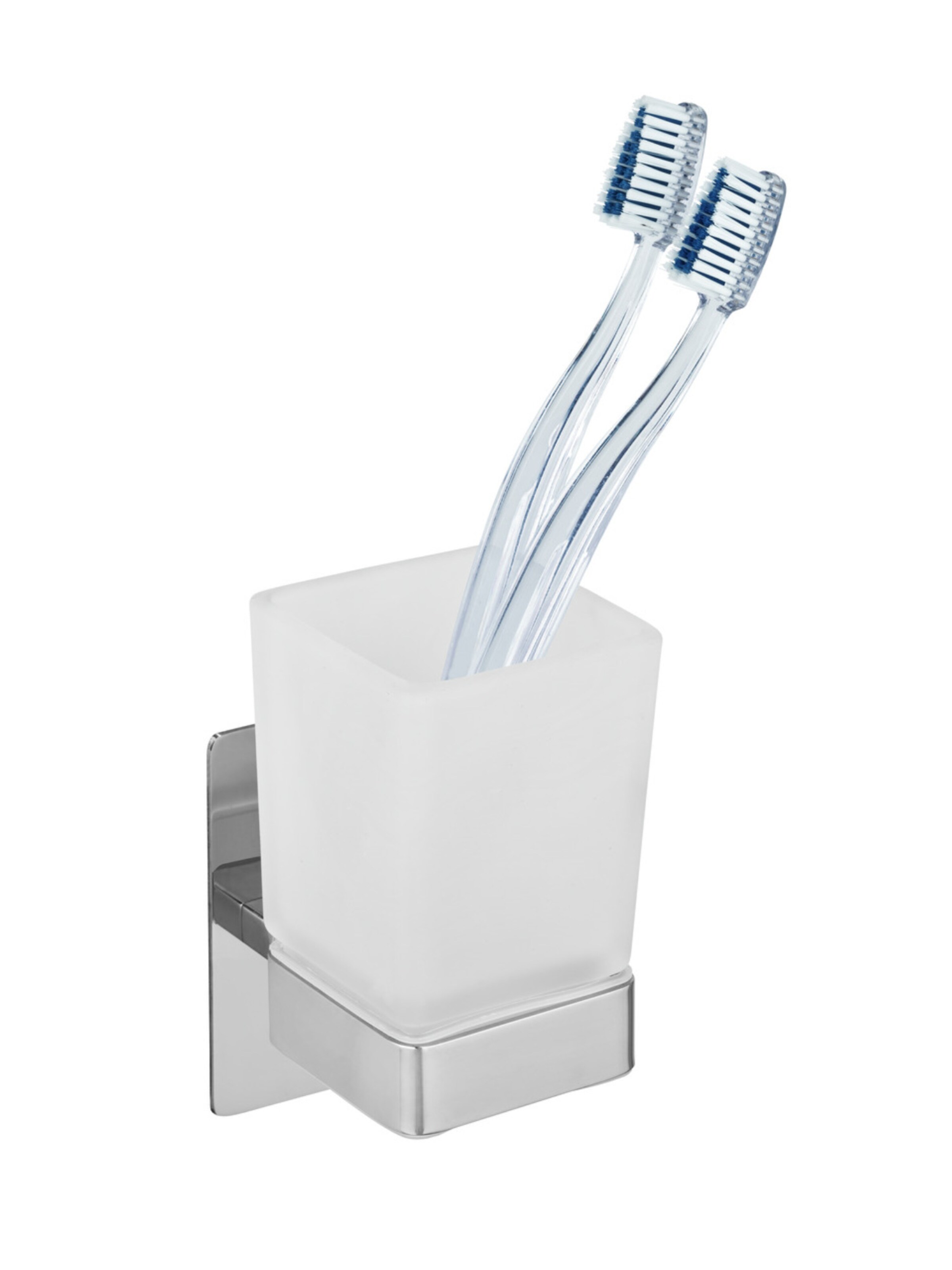 Wenko Zahnputzbecher in Silber