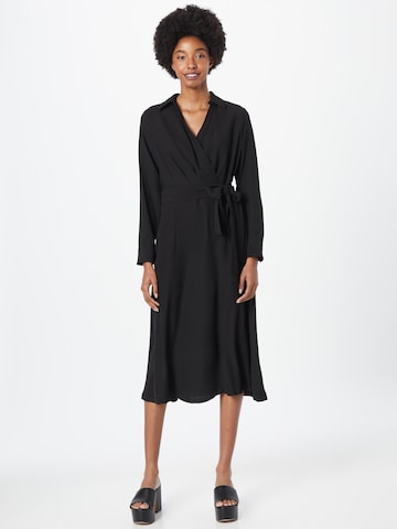Lauren Ralph Lauren Μπλουζοφόρεμα σε μαύρο: μπροστά