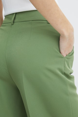 ICHI Wide leg Pants 'Ihlexi' in Green