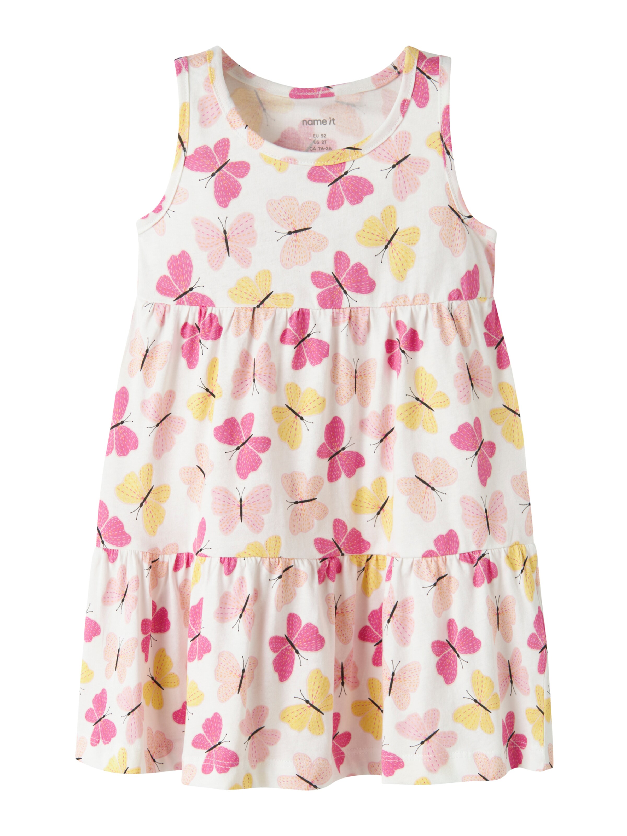 NAME IT Dress 'NMFVIGGA' in White: front