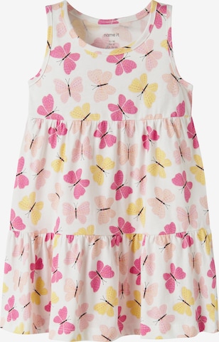 NAME IT Dress 'NMFVIGGA' in White: front