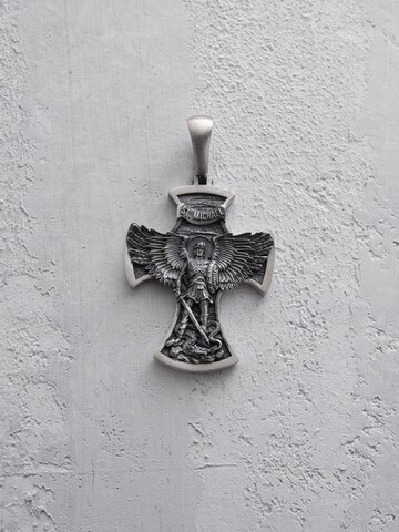 REYTEL Anhänger 'ST. ARCHANGEL MICHAEL' in Silber: Vorderseite