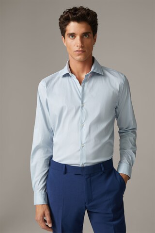 STRELLSON Slim fit Button Up Shirt 'Stan' in Blue: front