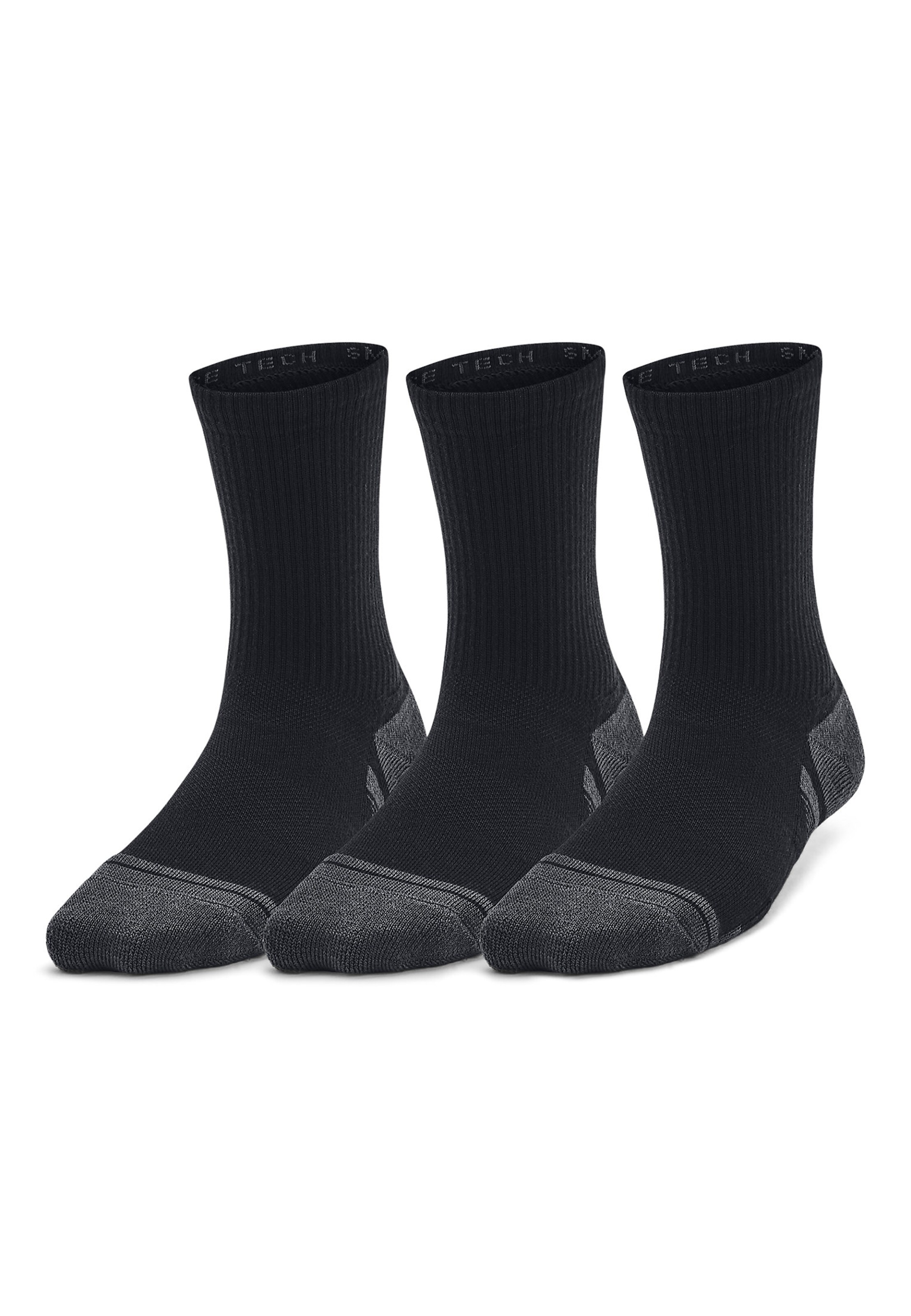 UNDER ARMOUR Sports socks 'Perform' in Black: front