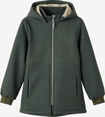 NAME IT Outdoor jacket 'Alfa' in Green: front