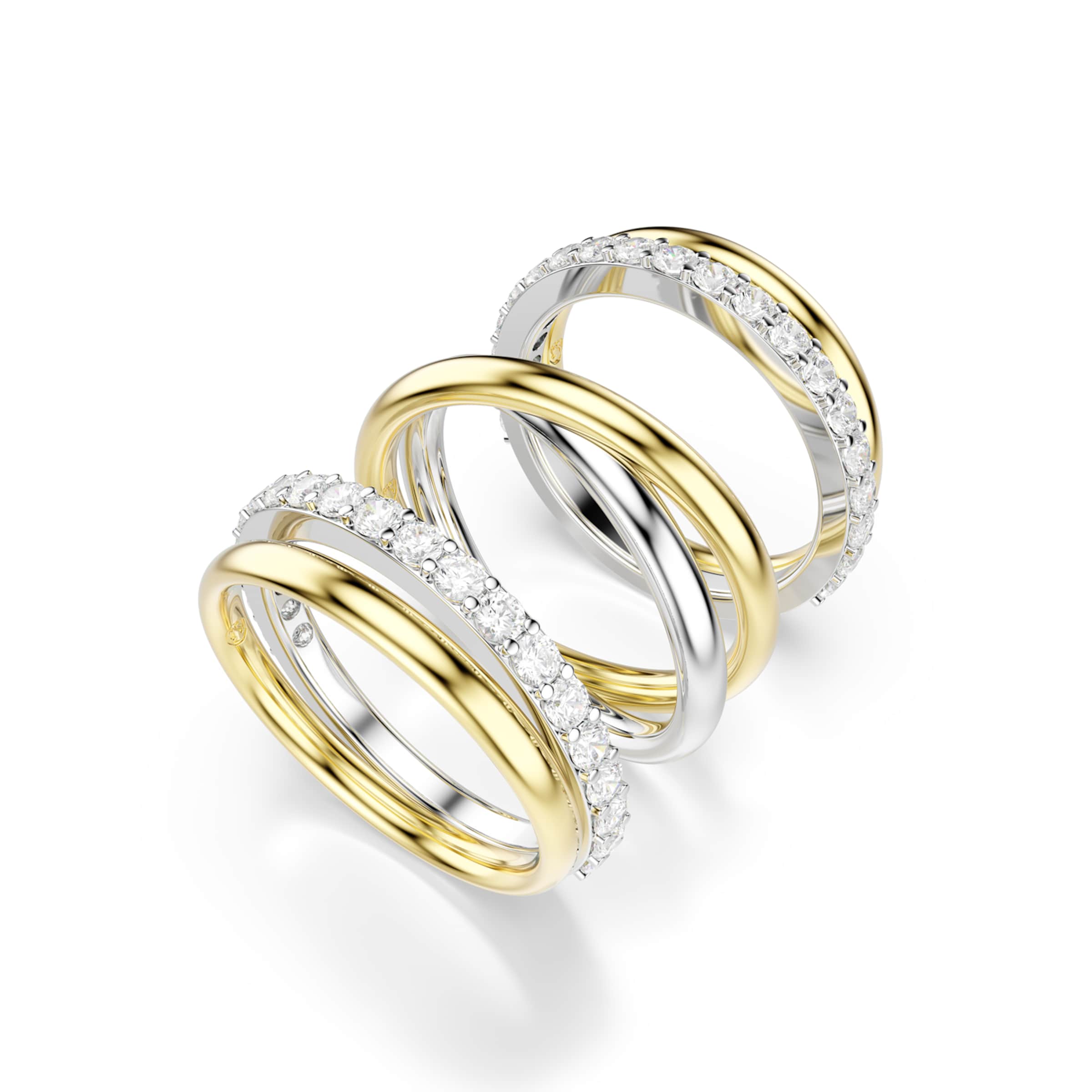 Swarovski Ring in Gemengde kleuren