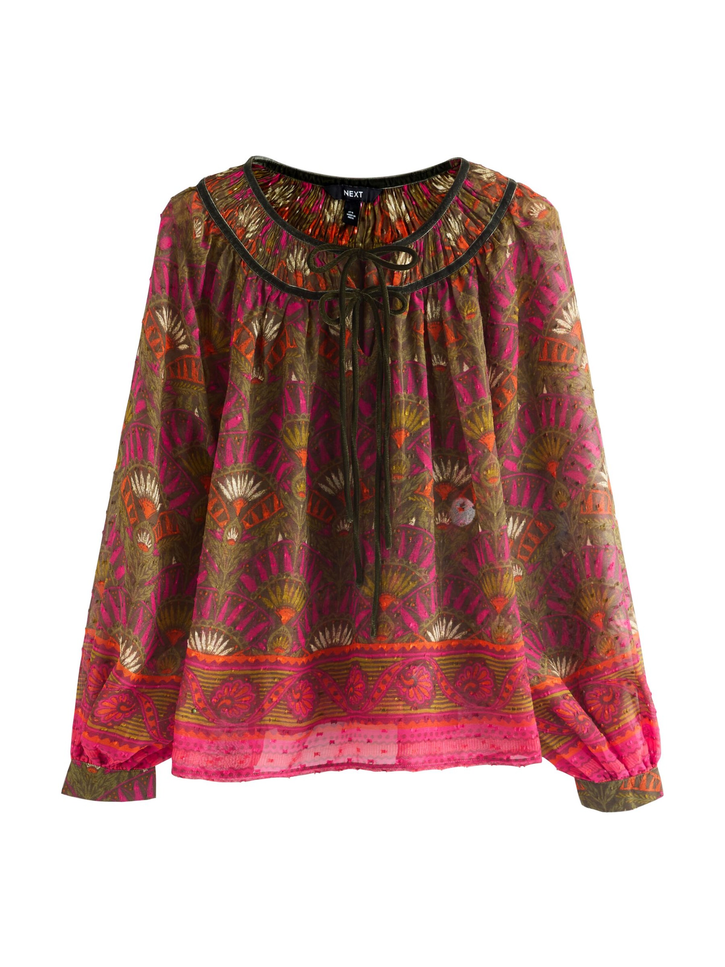 Next Bluse in Pink: Vorderseite