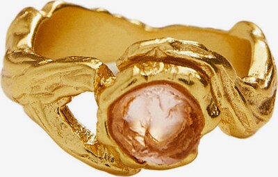 MANGO Ring en braun / gold, Vue avec produit