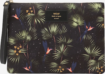 Pochette 'Janne' Wouf en bleu : devant