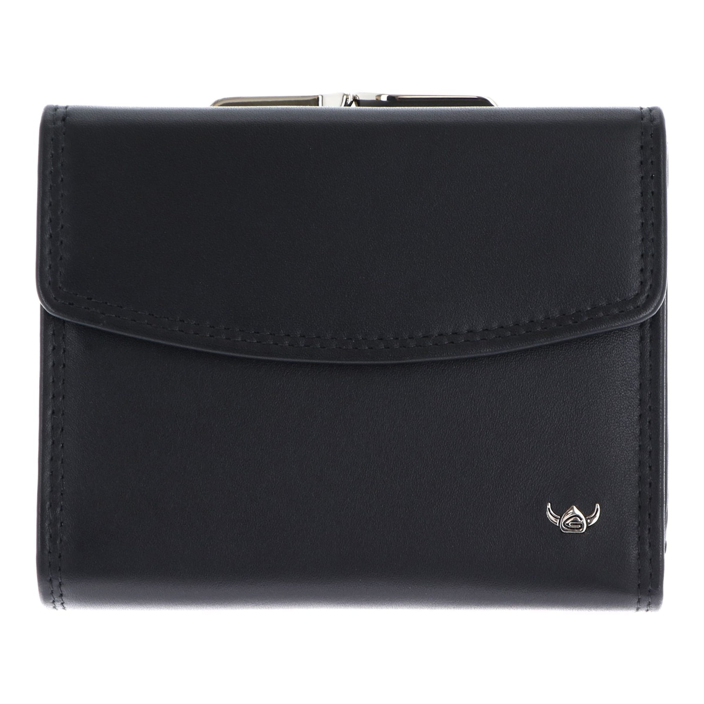 GOLDEN HEAD Portemonnaie 'Polo' in Schwarz: Vorderseite