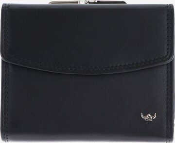 GOLDEN HEAD Portemonnaie 'Polo' in Schwarz: Vorderseite