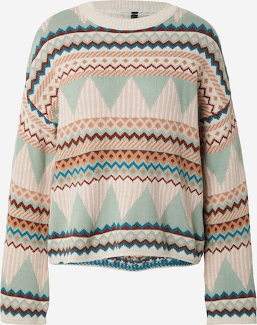 Trendyol Neulepaita värissä vihreä: etupuoli