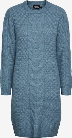 Robes en maille 'Nina' PIECES en bleu : devant