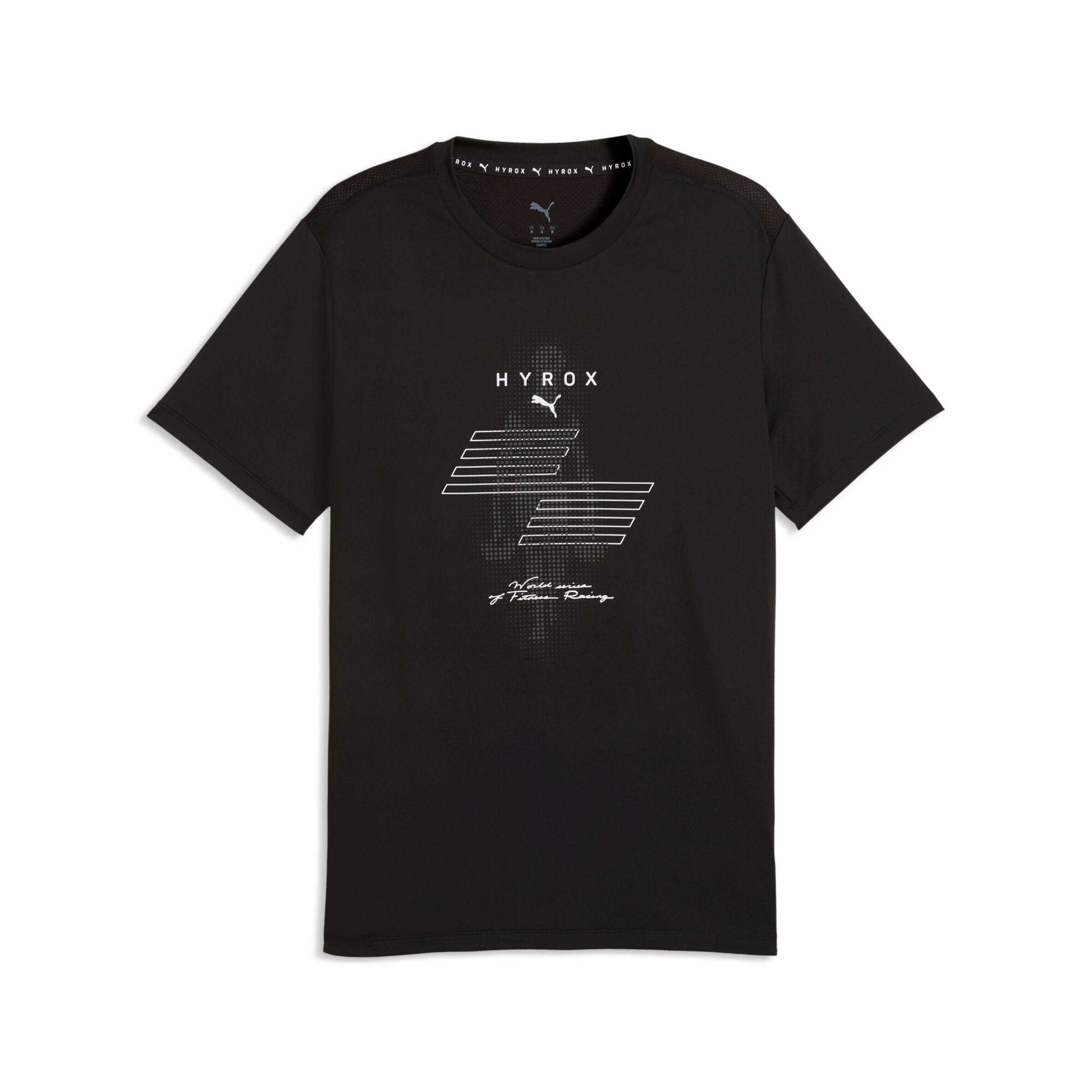 PUMA Funktionsshirt in Schwarz: Vorderseite