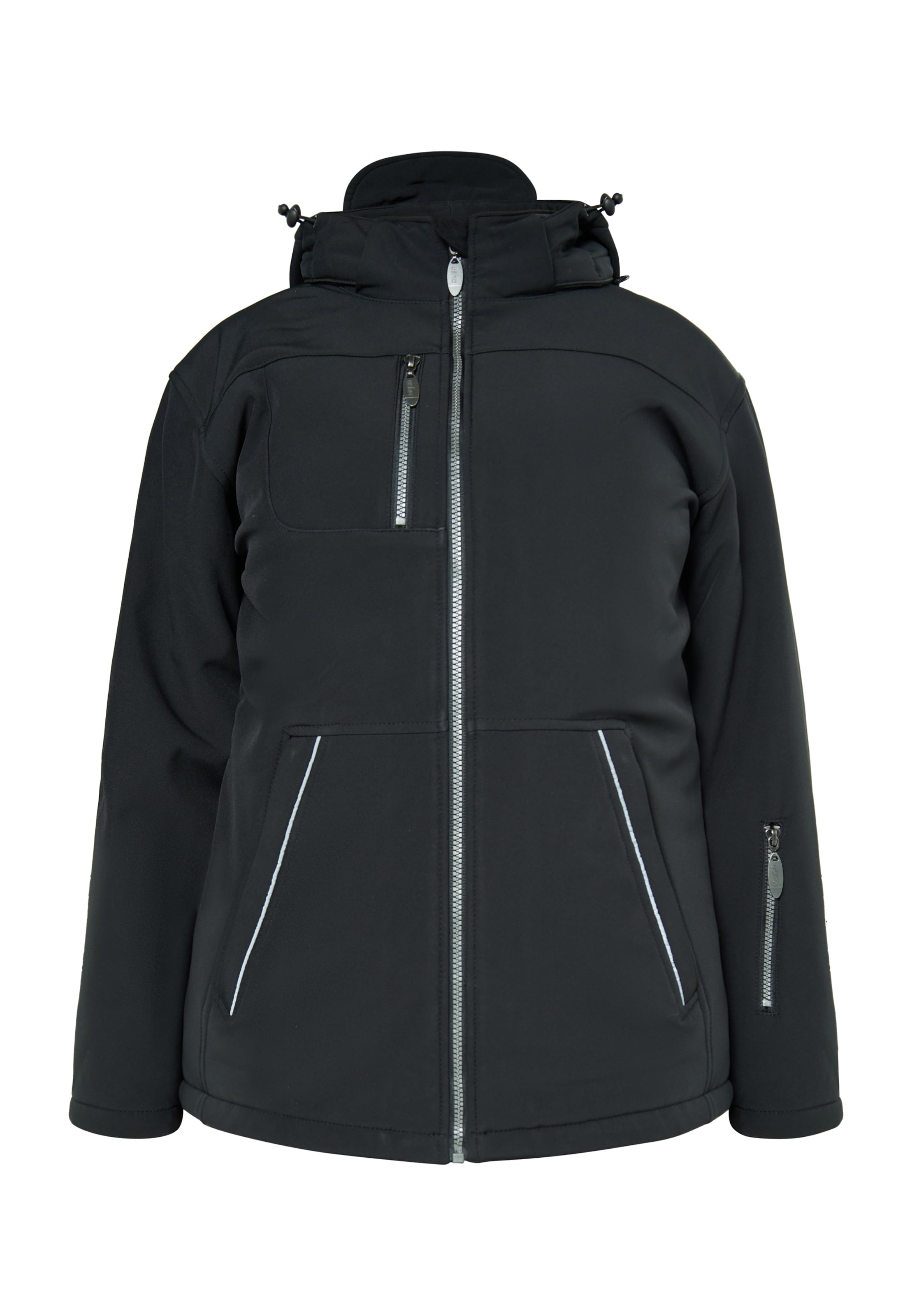 usha BLUE LABEL Kurtka outdoor w kolorze czarny: przód