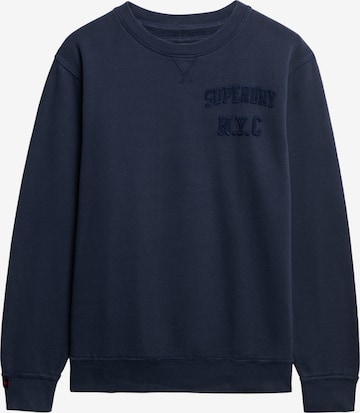 Sweat-shirt Superdry & Co en bleu : devant