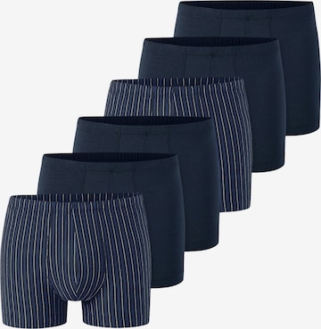 SCHIESSER Boxer shorts '95/5 Essentials' in Blue: front