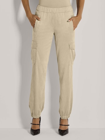 Coupe slim Pantalon cargo MADELEINE en beige
