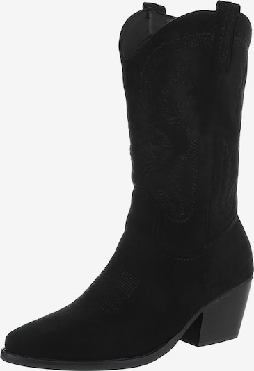 Ital-Design Stiefelette in 36 in schwarz, Produktansicht