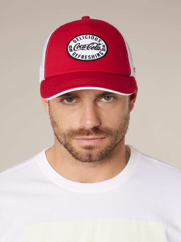 Casquette ' FIZZ ' Deeluxe en rouge : devant