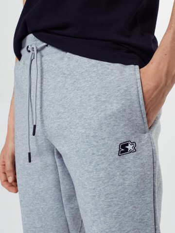 Starter Black Label Tapered Trousers 'Essential' in Grey