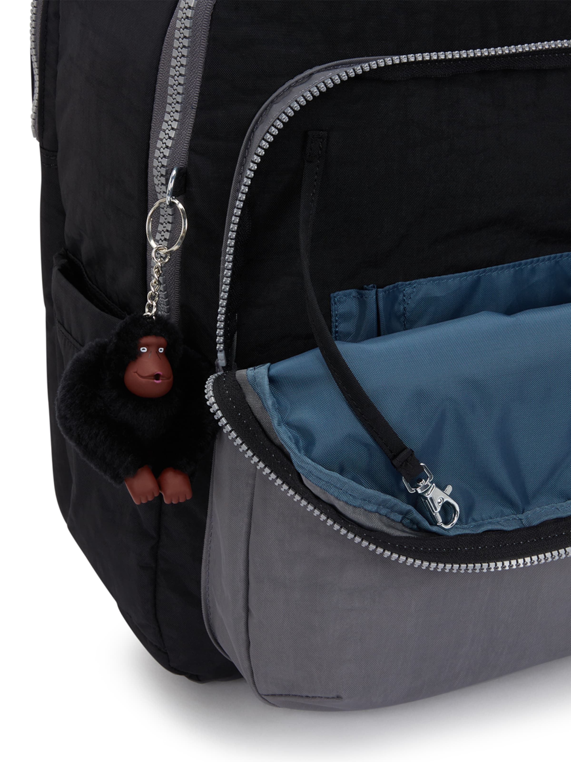 KIPLING - Mochila 'Seoul College Extra' en negro