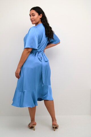 KAFFE CURVE Kleid 'Lotti' in Blau