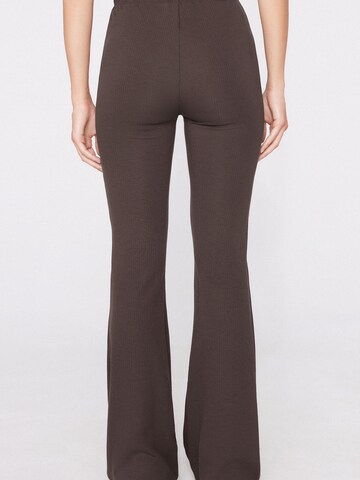 Tezenis Flared Pants in Brown
