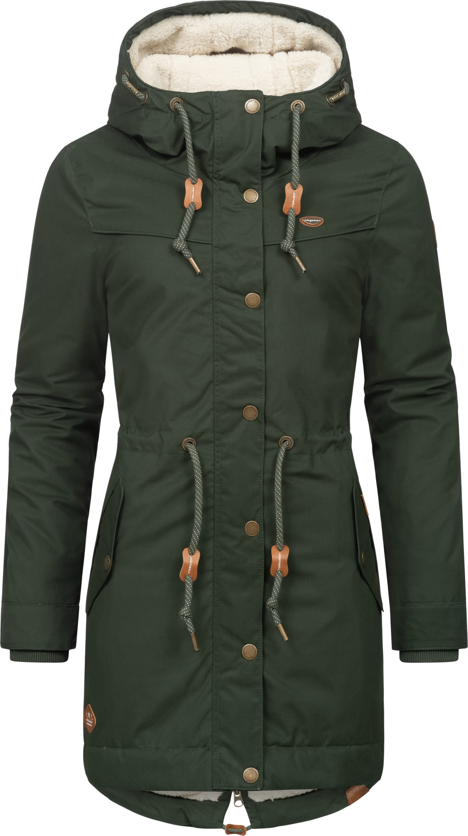 Ragwear Zimska jakna 'Canny' | zelena barva