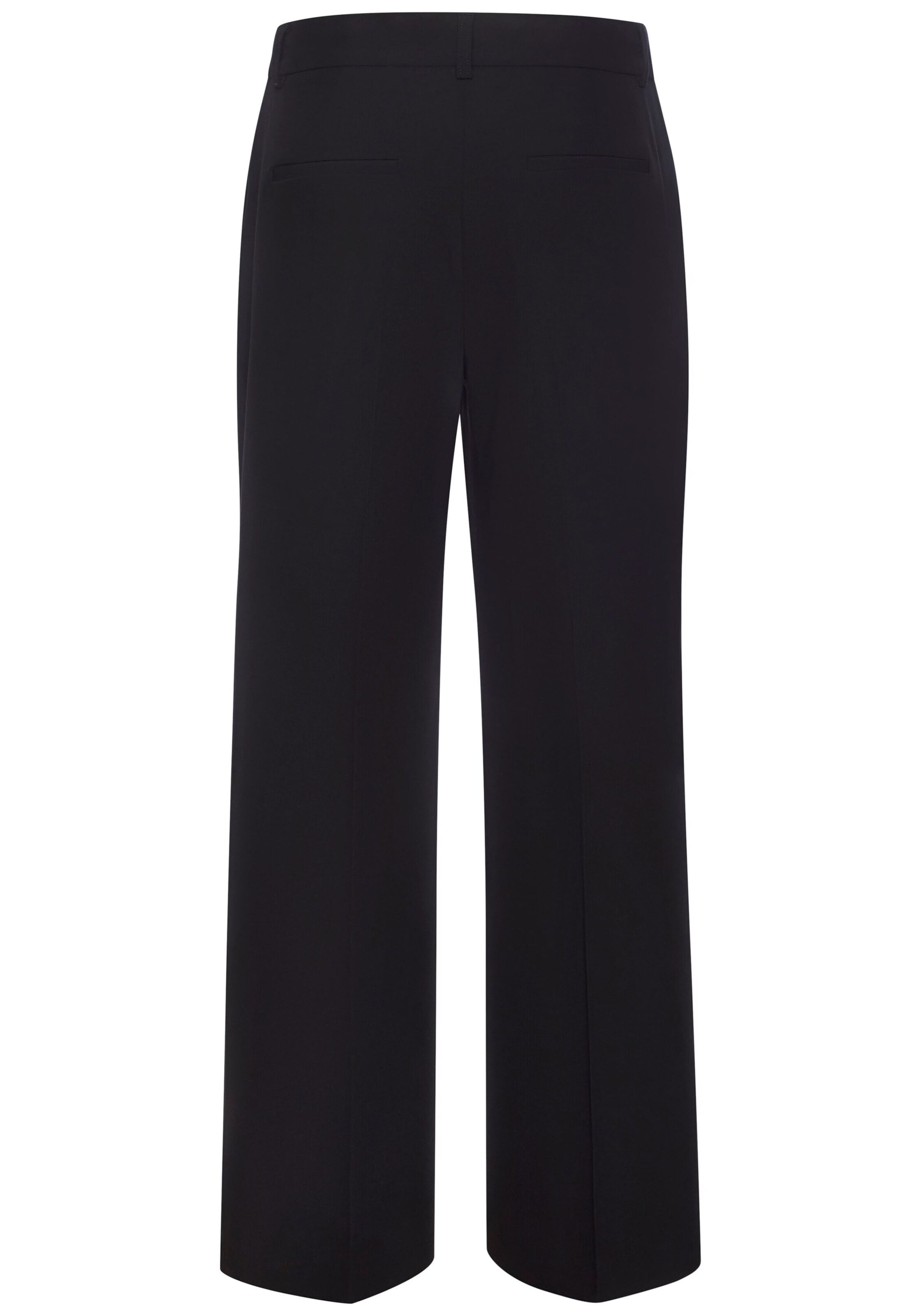 LASCANA - Pierna ancha Pantalón en negro