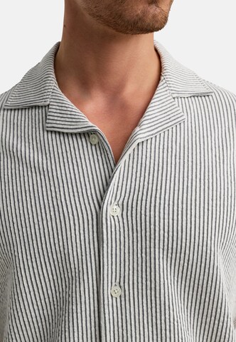 INDICODE JEANS Pyjama kort 'Lino' in Grijs