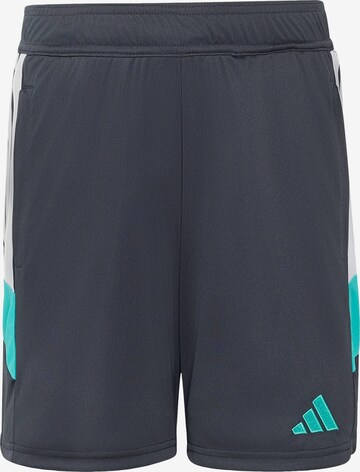 Pantalon de sport 'Tiro Es' ADIDAS PERFORMANCE en gris : devant