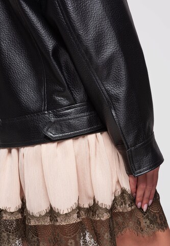 Veste mi-saison Ombre en noir