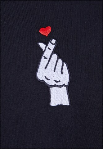 T-Shirt 'Love Sign' Mister Tee en noir