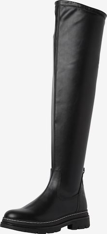 TAMARIS Over the Knee Boots in Black: front