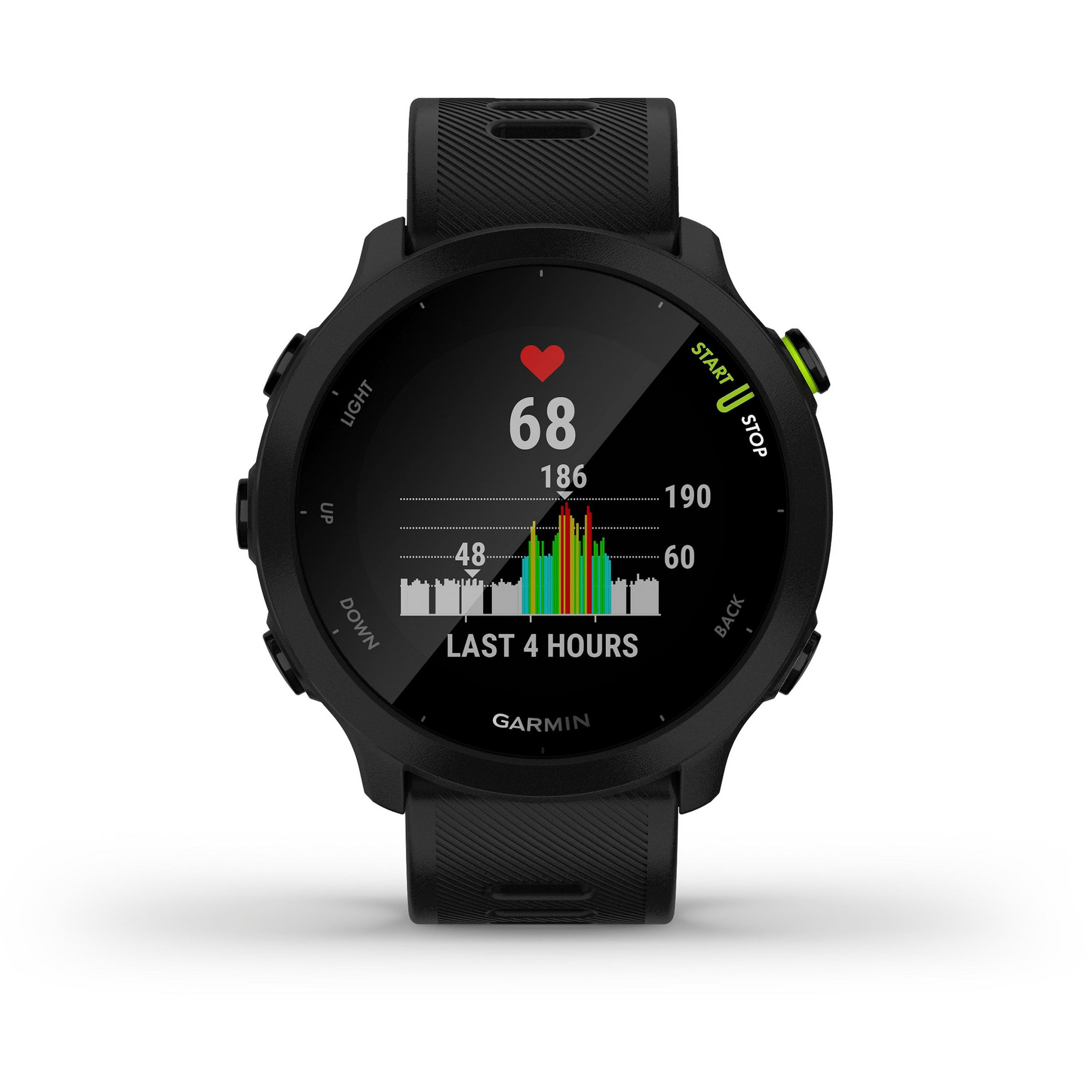 GARMIN Sports Watch 'Forerunner 55' in Black