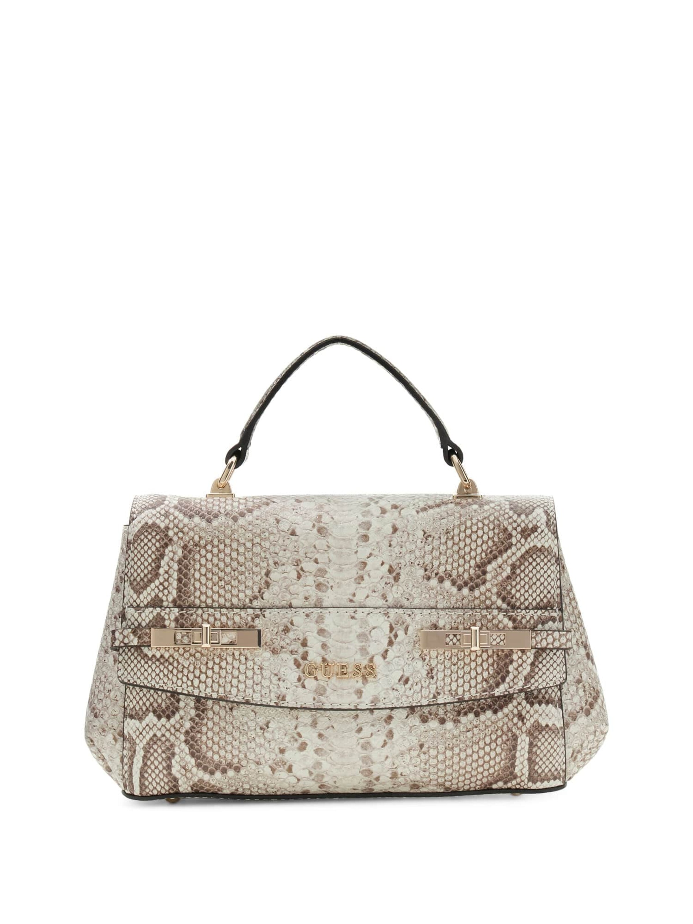 GUESS Shoulder Bag 'Melinda' in Beige: front