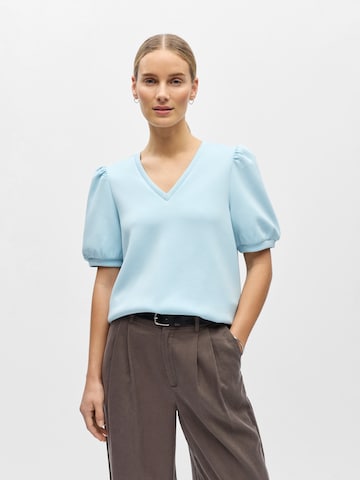 Maglietta 'OBJAndrea' di OBJECT in blu: frontale