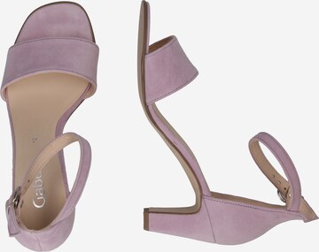 GABOR Strap Sandals in Pink