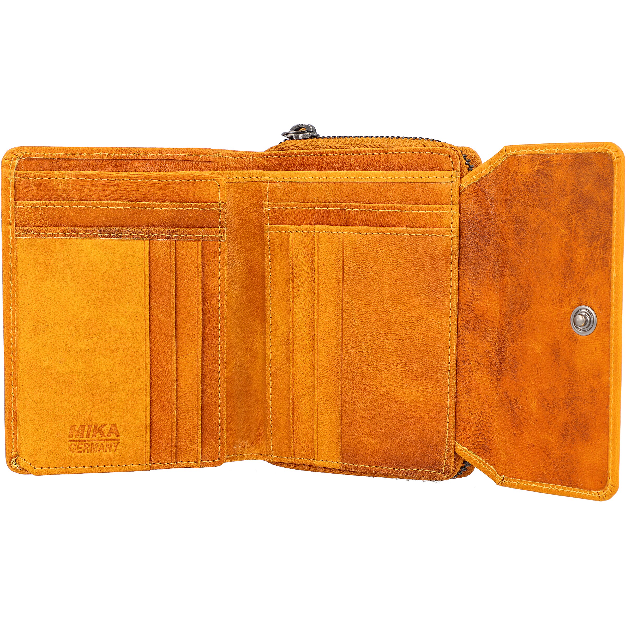 MIKA Portemonnee in Geel
